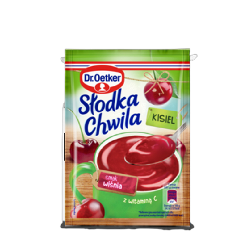 Dr. Oetker Słodka Chwila Kisiel wiśniowy 30g