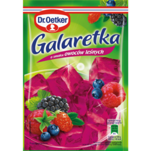 Dr. Oetker Galaretka o smaku owoców leśnych 72 g