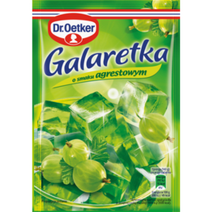 Dr. Oetker Galaretka o smaku agrestowym 72 g