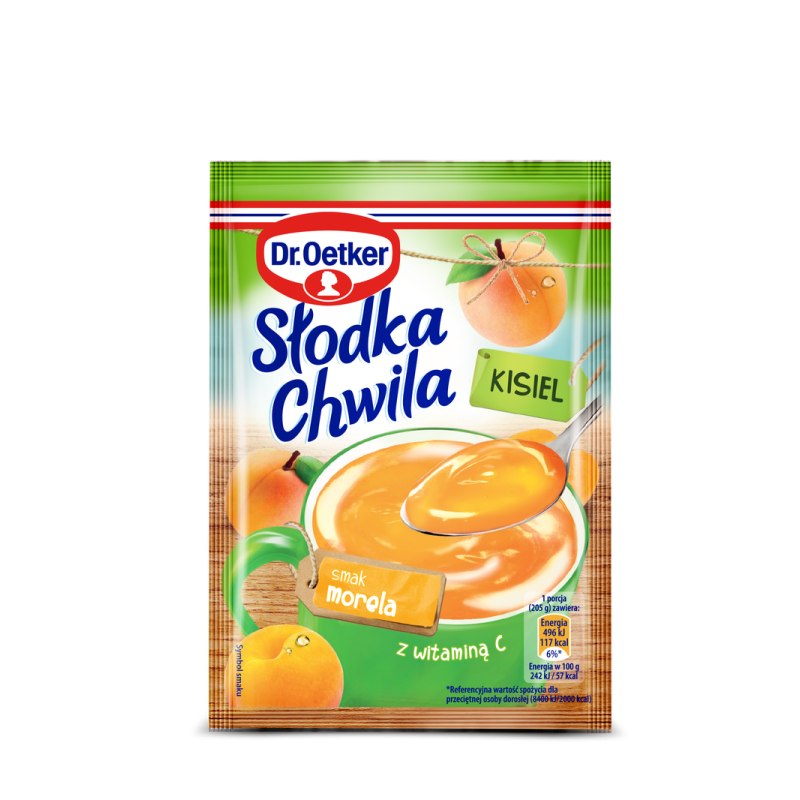 Dr. Oetker Słodka Chwila Kisiel morelowy 30g