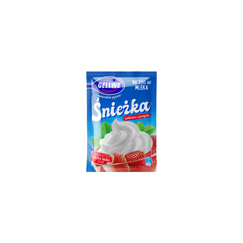 Gellwe Śnieżka Bita śmietana 55 g