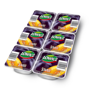 Łowicz Produkt owocowy do smarowania Śliwka 6x25 g X5