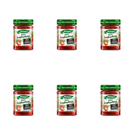 Herbapol dżem truskawka z lubelszczyzny 280g X6