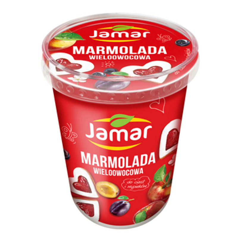 Marmolada wieloowocowa 600g Jamar