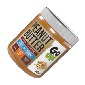 Go On Peanut Butter Crunchy 500g Sante X6