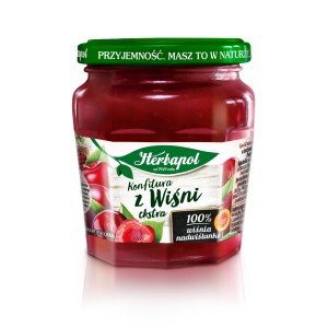 Herbapol konfitura z wiśni extra 240g