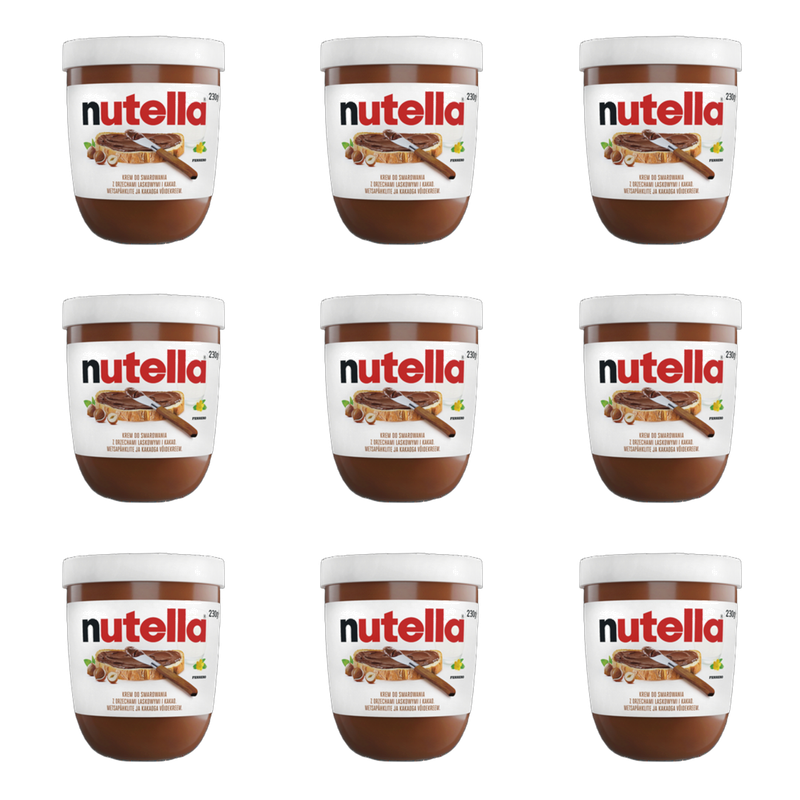 Krem do smarowania Nutella 230g X9
