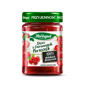 Herbapol dżem z czerwonych porzeczek 280g