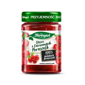 Herbapol dżem z czerwonych porzeczek 280g