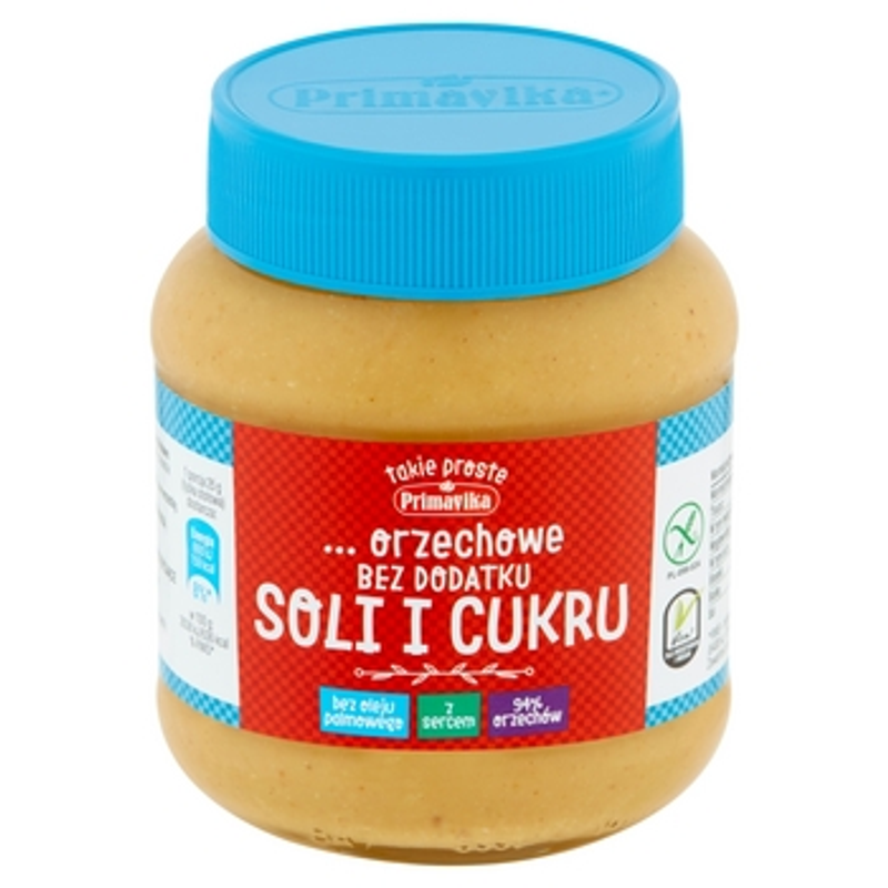 Primavika ... orzechowe bez dodatku soli i cukru 350 g