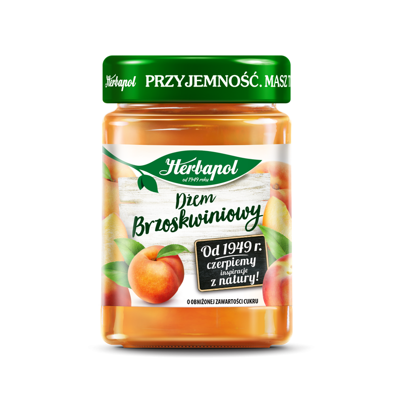 Herbapol dżem brzoskwiniowy 280g