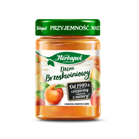 Herbapol dżem brzoskwiniowy 280g