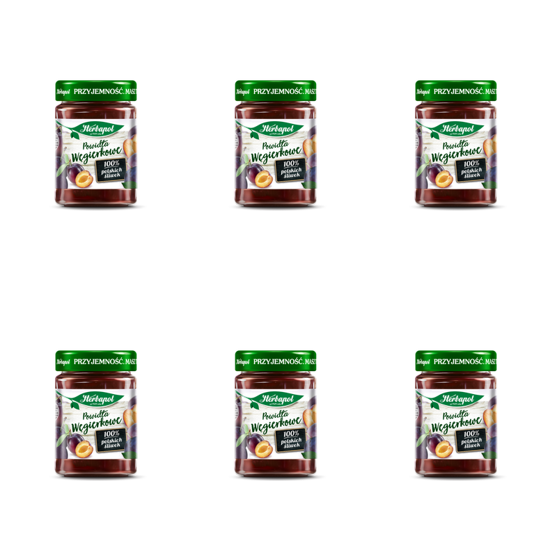 Herbapol Powidła Węgierkowe 290g X6