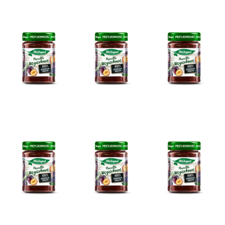Herbapol Powidła Węgierkowe 290g X6