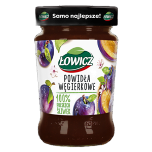 Łowicz Powidła Węgierkowe Śliwkowe - ze Śliwek Węgierek w Słoiku 290 g