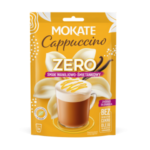 Mokate Cappuccino smak waniliowo śmietankowy ( 20g )