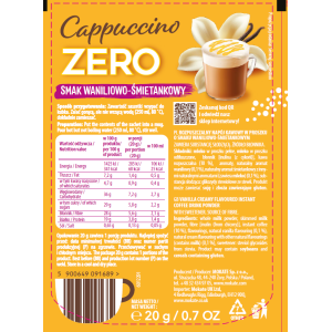 Mokate Cappuccino smak waniliowo śmietankowy ( 20g )