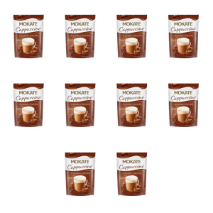Mokate Cappuccino z belgijską czekoladą 110g X10