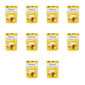 Mokate Cappuccino o smaku Waniliowym 110g X10