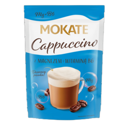 Mokate Cappuccino z magnezem 110g