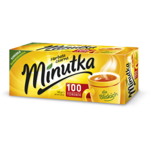 Minutka czarna - 140g (100x1,4g) X5