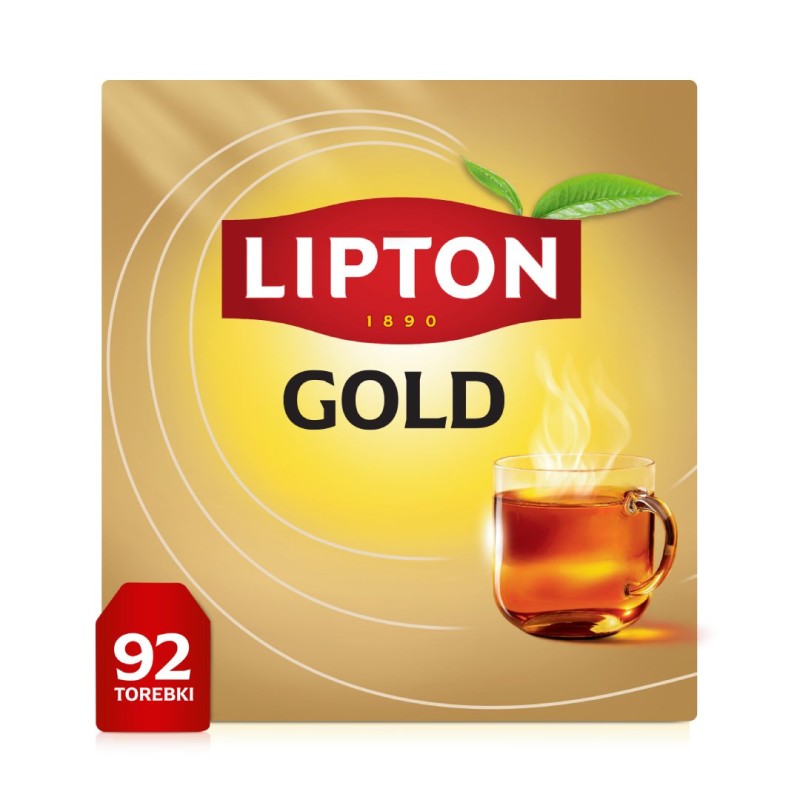 LIPTON Gold herbata czarna (92 torebki)