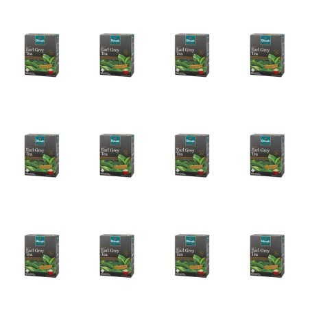 Dilmah Ceylon Earl Grey Tea 100x2 g X12