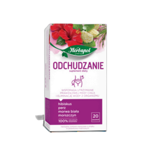 Herbapol Herbatka Odchudzanie. Suplement Diety. 20tb x 2g. 40g