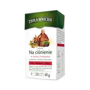 Zioła Mnicha na ciśnienie 20 torebek /40g