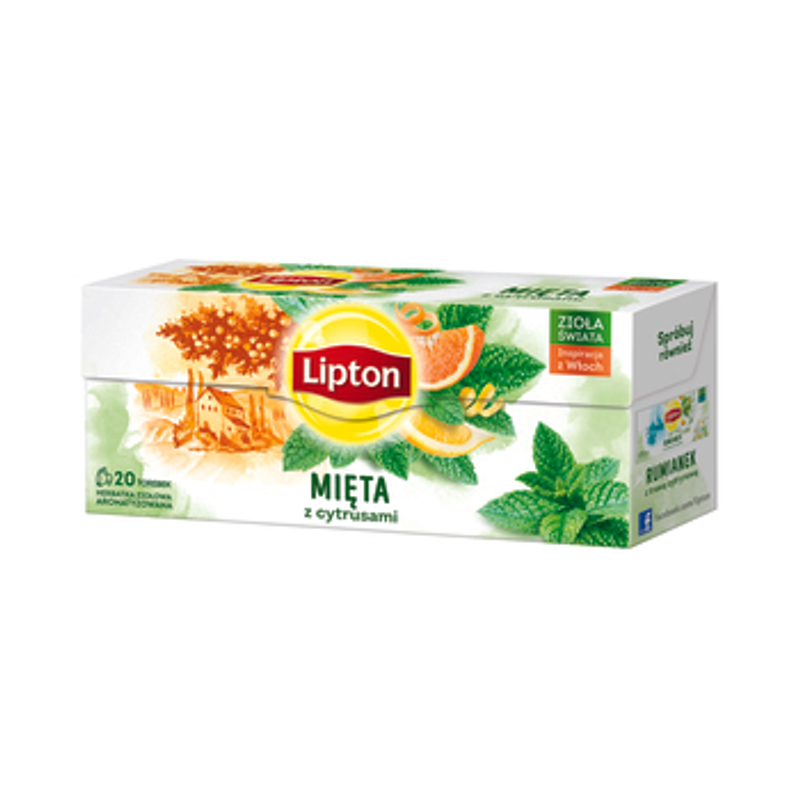 LIPTON CITRUS MINT 20SER PL
