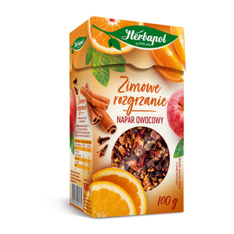 Napar owocowy zimowe rozgrzanie 100g - Herbapol Lublin