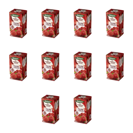 Herbaciany Ogród herbatka owocowa malina z żurawiną 20tb/54g X10