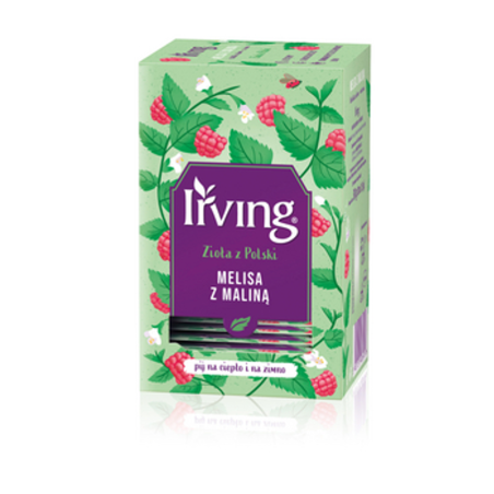 Irving Zioła z Polski Melisa z maliną 30 g (20x1,5 g)