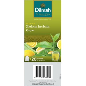 Dilmah Green Tea with Lemon [20x1,5g]