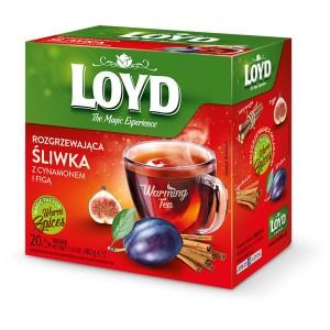 Loyd Herbatka Rozgrzewająca Śliwka & Cynamon (20 x 2g)