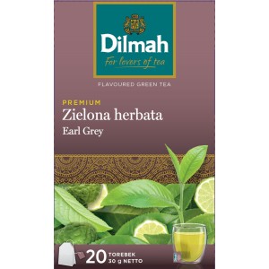 Dilmah Green Tea with Earl Grey [20x1,5g]