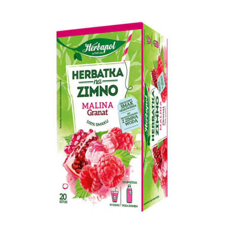Herbapol Herbatka na zimno Malina Granat 20TB/36G