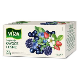 Herbata Vitax Inspiracje Owoce Leśne 20s