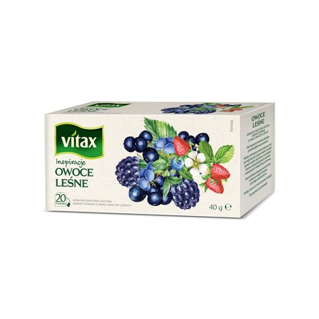 Herbata Vitax Inspiracje Owoce Leśne 20s
