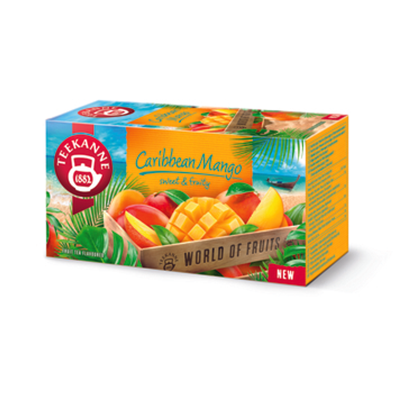 Herbatka owocowa TEEKANNE Caribbean Mango 20 torebek