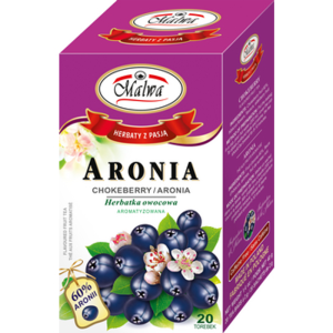 Malwa Herbata owocowa aromatyzowana aronia 20x2g