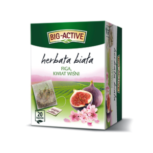 Big-Active Herbata Biała Figa i Kwiat Wiśni (20 torebek x 1,5g) 30g