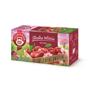 Herbatka owocowa TEEKANNE Słodka Wiśnia 20 torebek x 2,50g