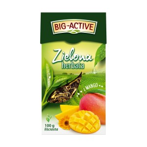 Big-Active herbata zielona z mango liść 100g