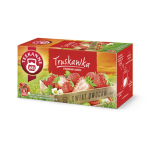Herbatka owocowa TEEKANNE Świat Owoców Truskawka 20 x 2,50g