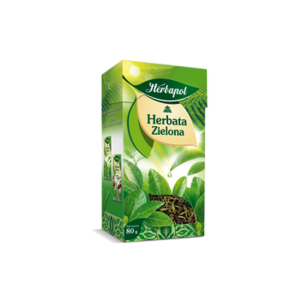 Herbapol - Herbata Zielona liściasta - 80g