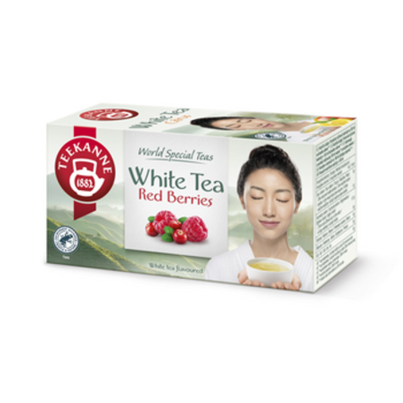 Herbata biała TEEKANNE White Tea Red Berries 20 torebek x 1,25g RFA