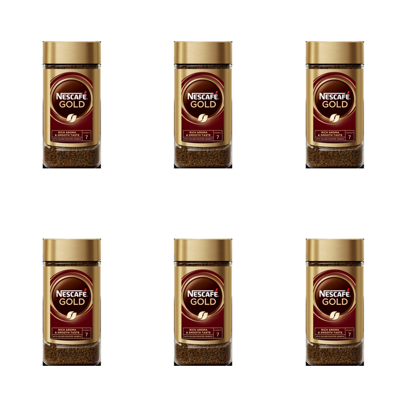 NESCAFÉ GOLD Kawa rozpuszczalna 200g X6
