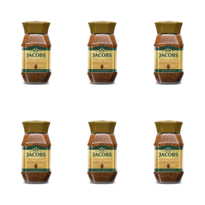 Jacobs Cronat Gold Kawa rozpuszczalna 200 g X6