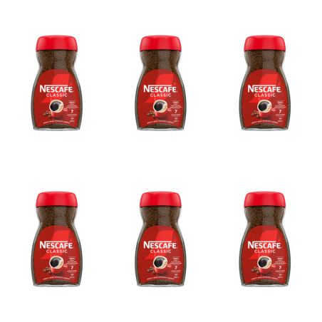 NESCAFÉ Classic Kawa rozpuszczalna 200g X6